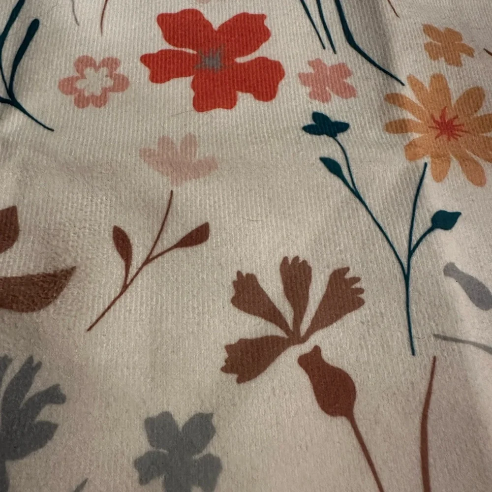 Floral Fall Set Oblong Rectangle Pillow Covers Cases 12x20  Neutral Floral
